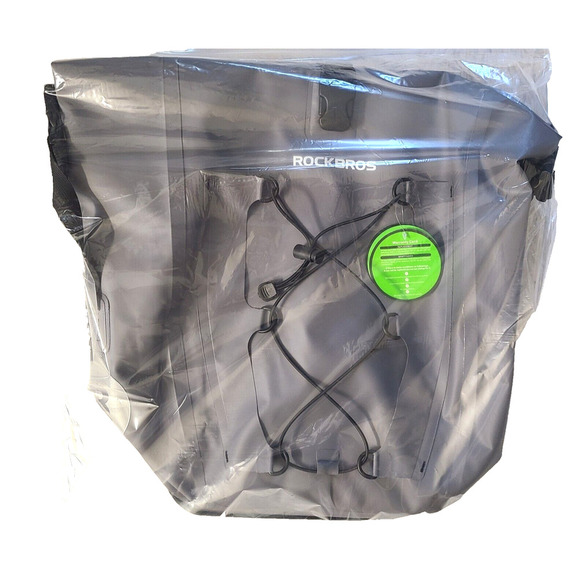 ROCKBROS Bike Pannier Waterproof Bike Rear Rack Bag Max 30L Large Capacity - Picture 10 of 10